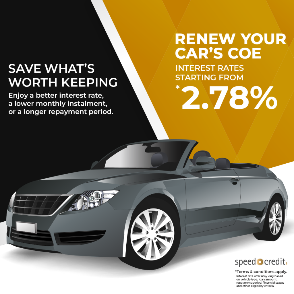 COE Renewal Loan Promo Singapore